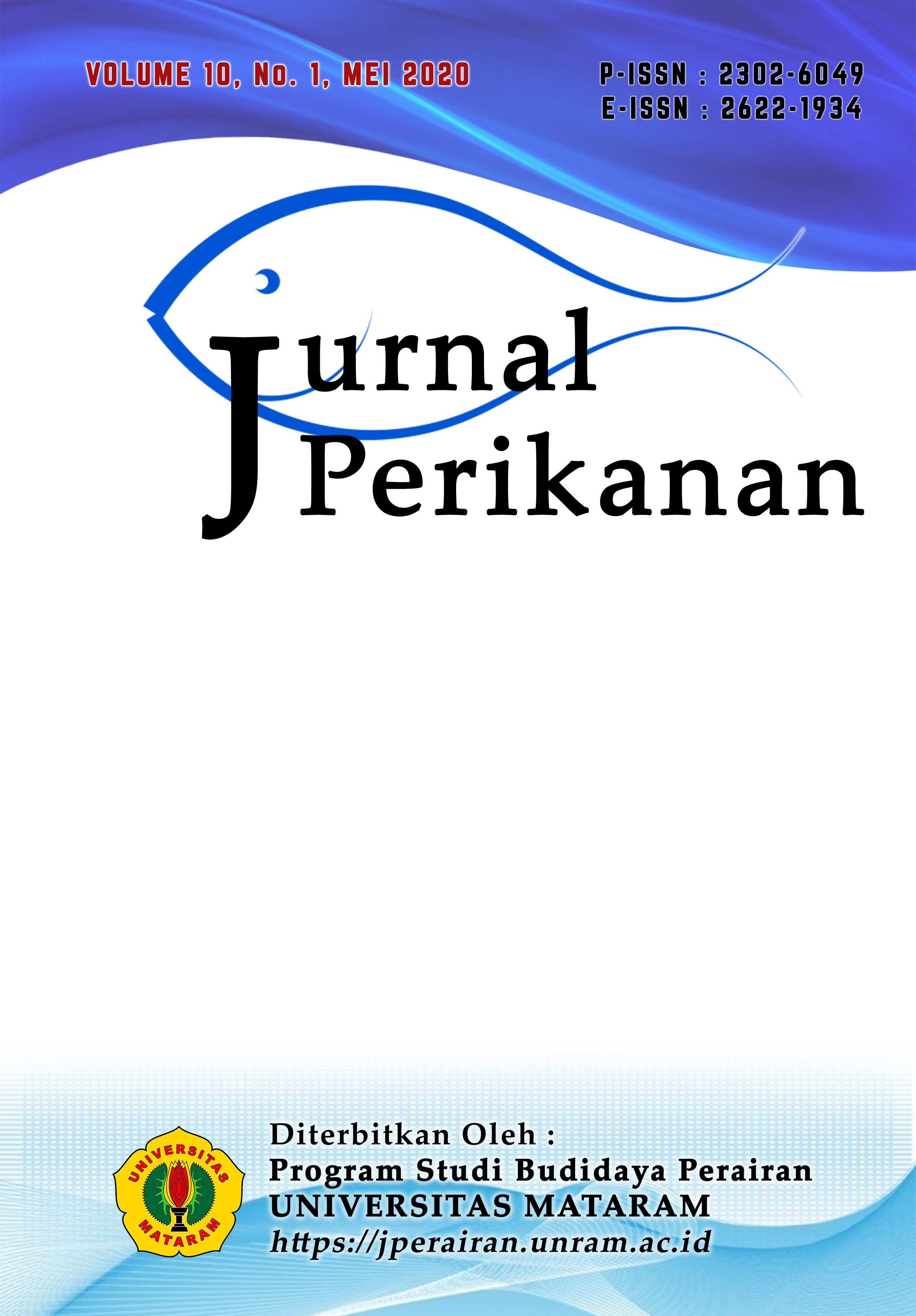 					View Vol. 10 No. 1 (2020): JURNAL PERIKANAN
				