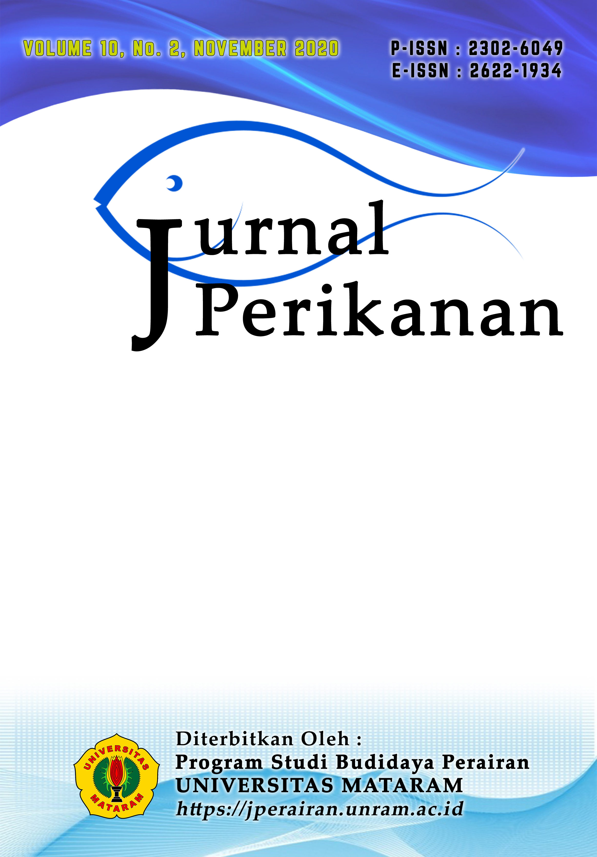 					View Vol. 10 No. 2 (2020): JURNAL PERIKANAN
				