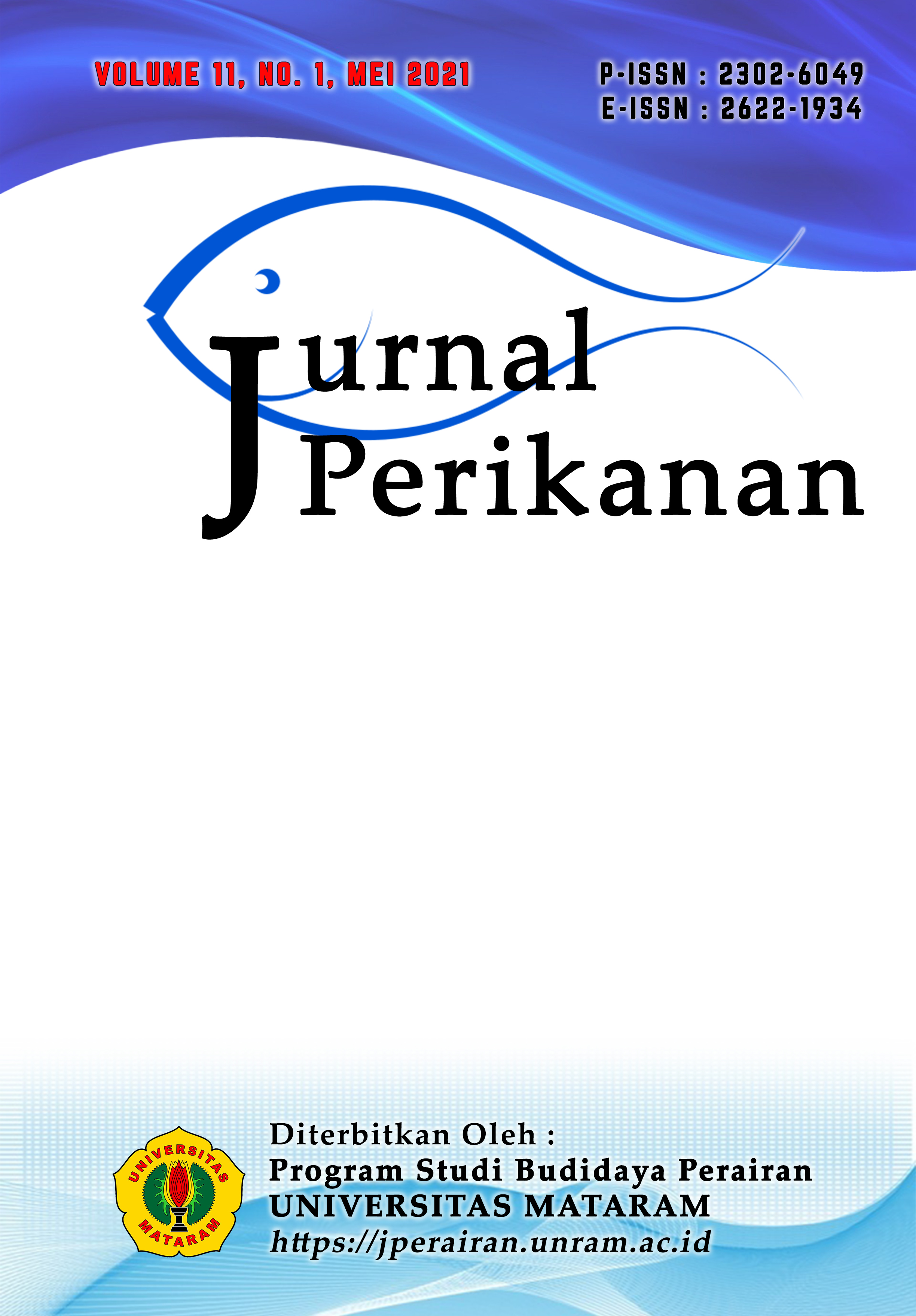 					View Vol. 11 No. 1 (2021): JURNAL PERIKANAN
				