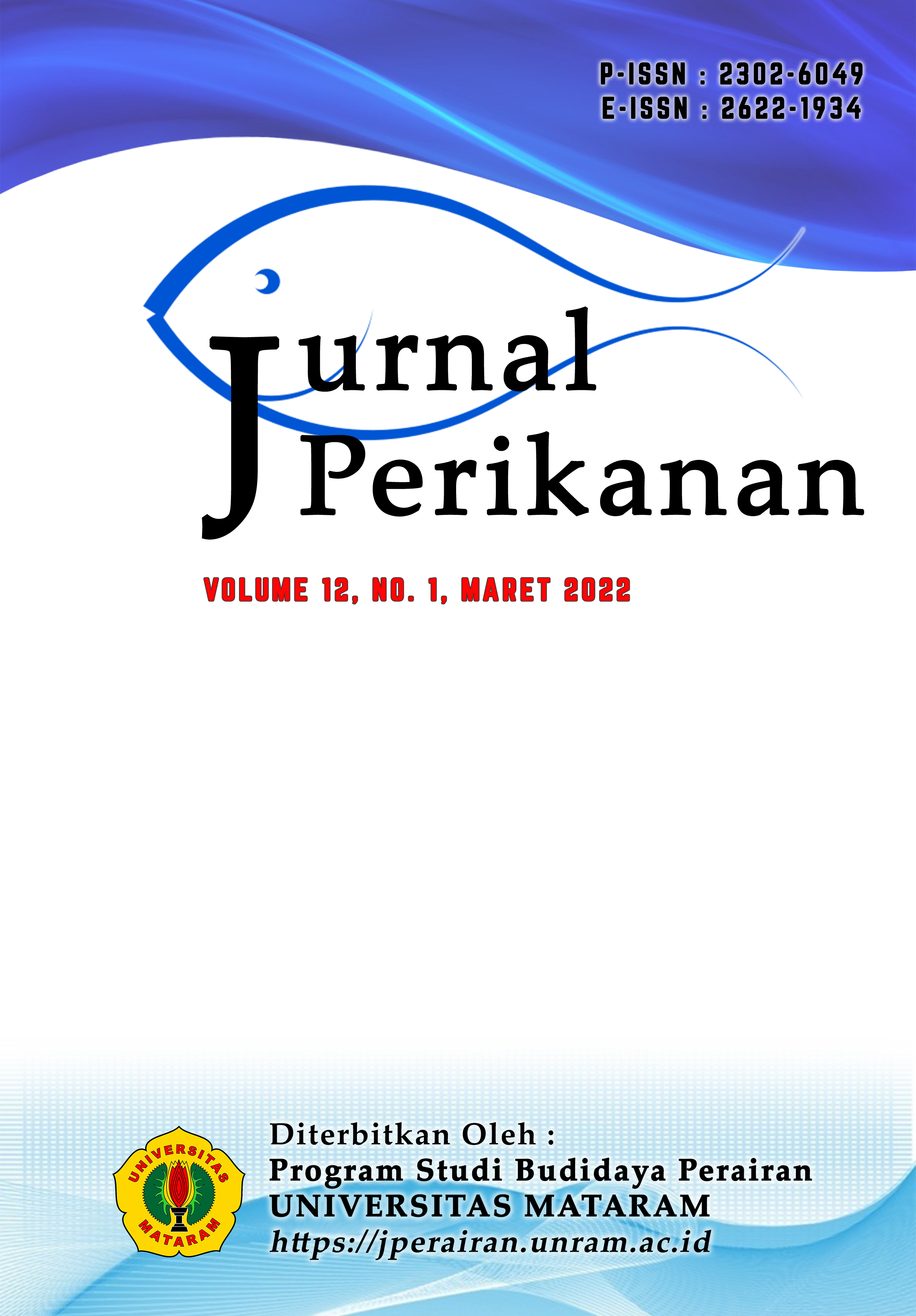 					View Vol. 12 No. 1 (2022): JURNAL PERIKANAN
				