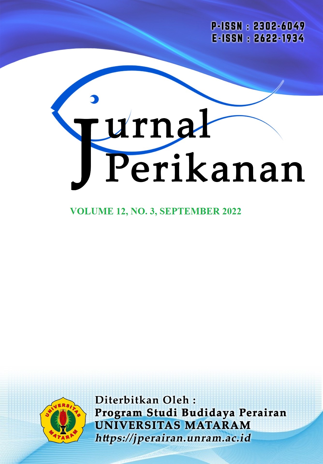 					View Vol. 12 No. 3 (2022): JURNAL PERIKANAN
				