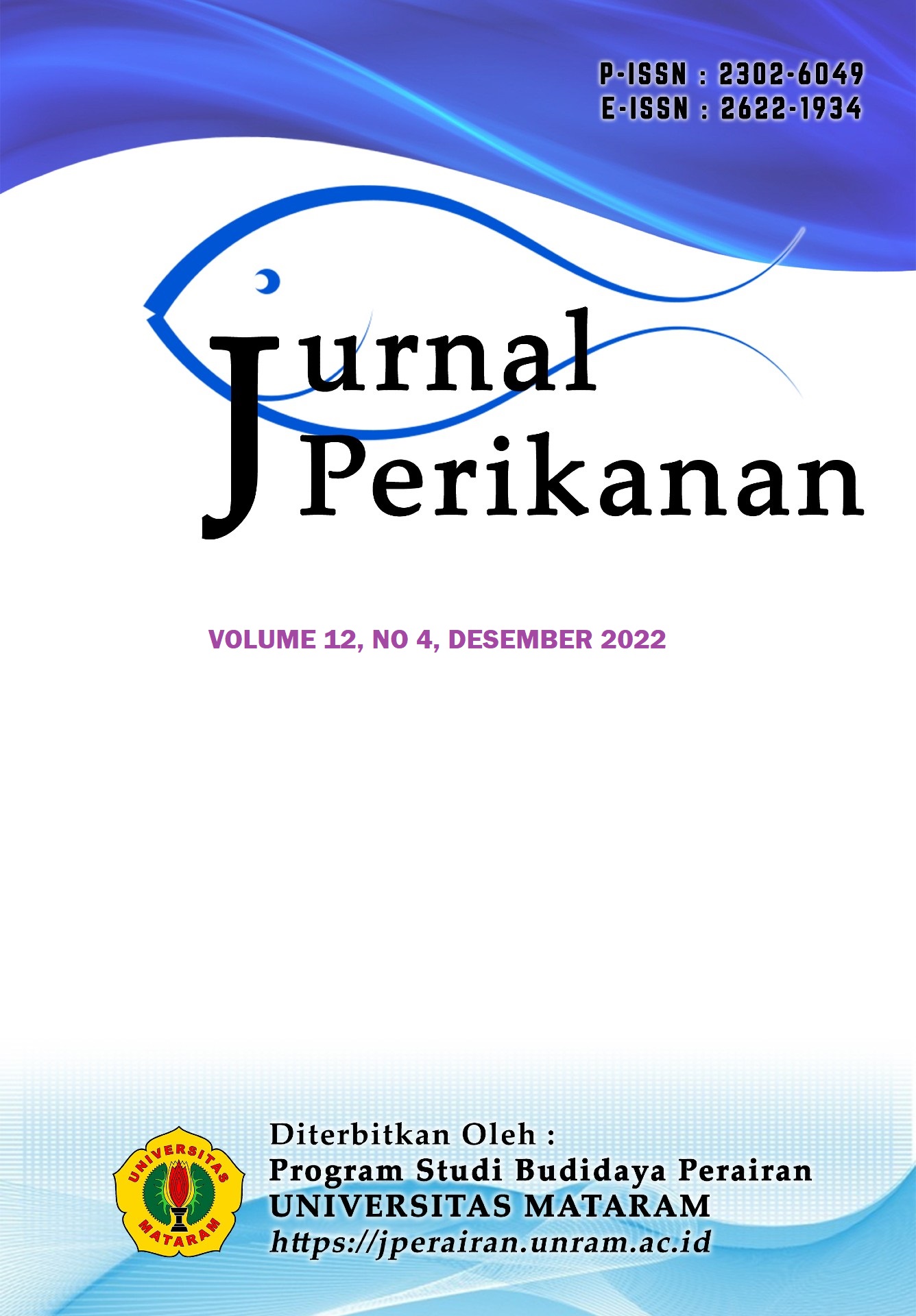 					View Vol. 12 No. 4 (2022): JURNAL PERIKANAN
				