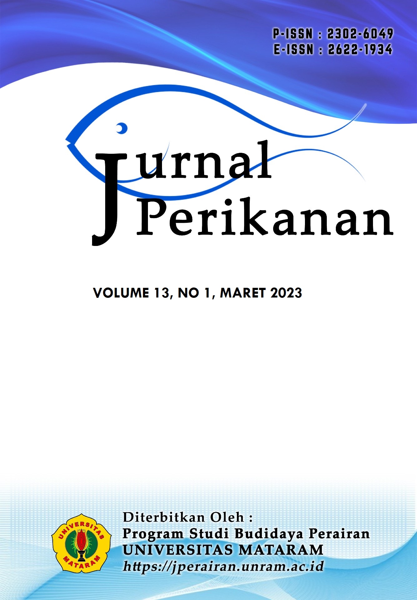 					View Vol. 13 No. 1 (2023): JURNAL PERIKANAN
				