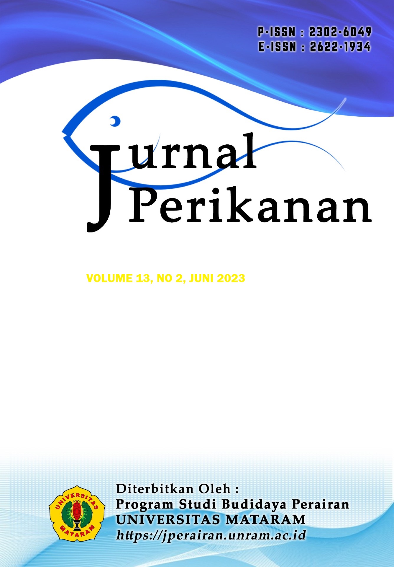 					View Vol. 13 No. 2 (2023): JURNAL PERIKANAN
				