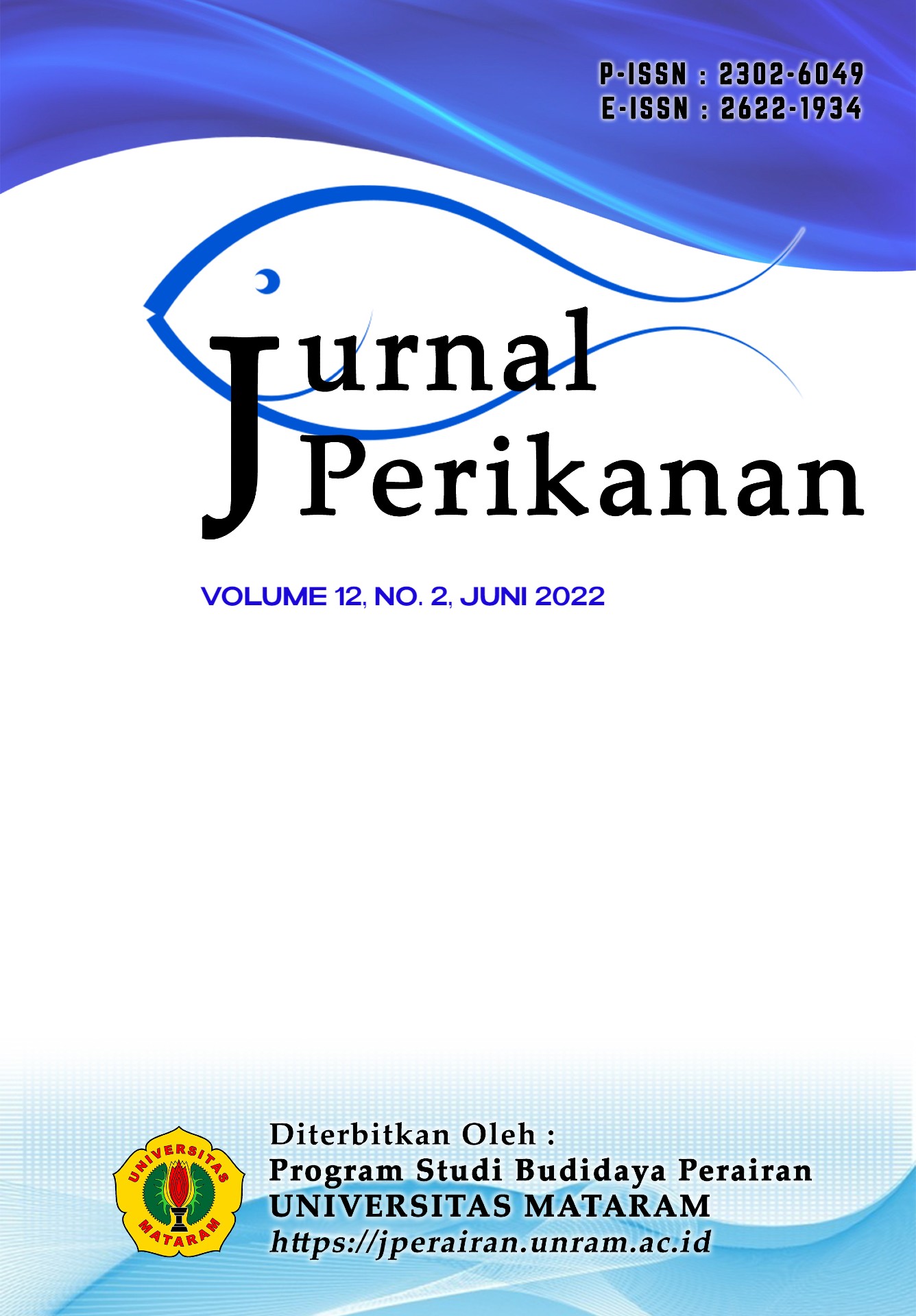 					View Vol. 12 No. 2 (2022): JURNAL PERIKANAN
				